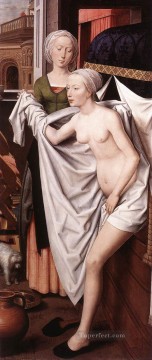 バテシバ 1485 オランダ ハンス メムリンク Oil Paintings